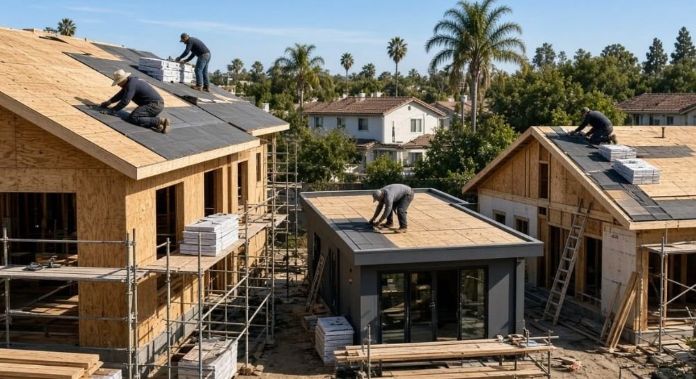 Deck prep / underlayment photo