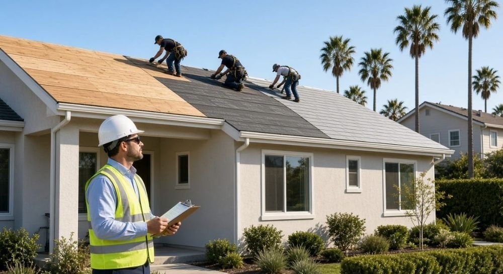 New roof install / ADU build photo
