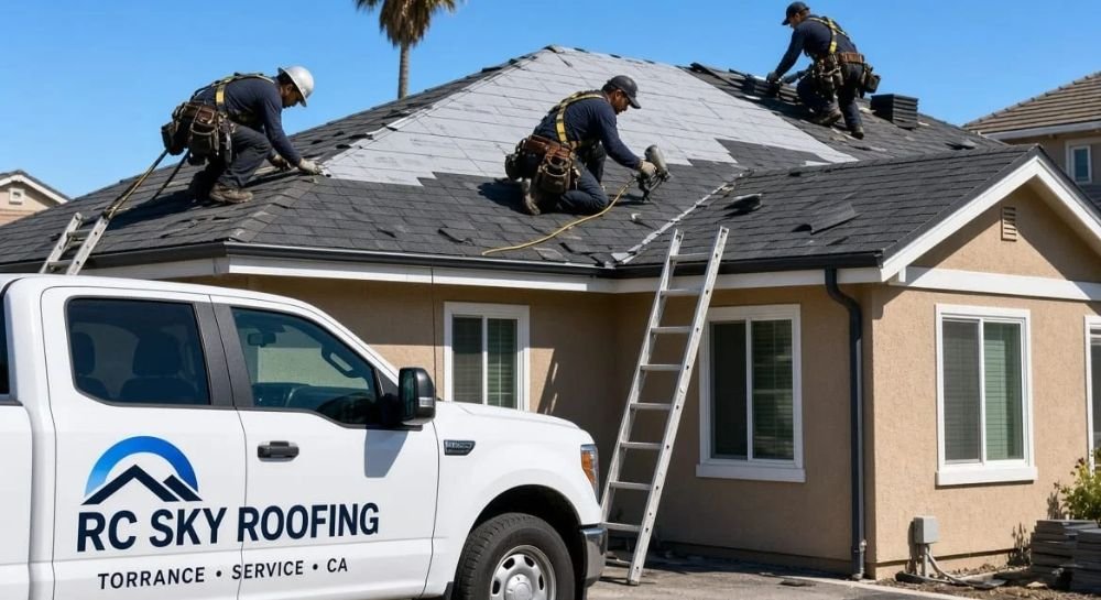 Shingle roofer in Torrance CA